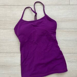 lululemon athletica Deep Purple Camisole